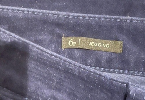 📚Talbots • EUC Blue Five Pocket Velveteen Jegging - Size 6 Petite - Picture 7 of 8