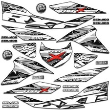 Decal Kit for 2019-2021 SEA DOO RXT 300 WHITE