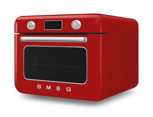 SMEG Kombi-Tisch-Dampfbackofen Backofen Rot COF01RDEU - Bild 11 von 13