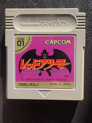 Gargoyle's Quest (Game Boy GB, 1990) JP Version Cart Only Authentic Tested