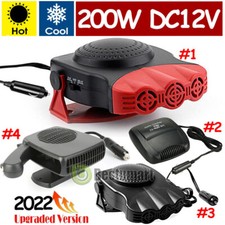 150W/200W Calefaccion Portatil Para Carro Camion Calentador De Coche Calentones