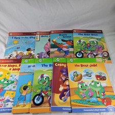 Leapfrog Leap Frog LeapReader Tag Book Lot Of 9 - Bike Race, Lake In June, Rose