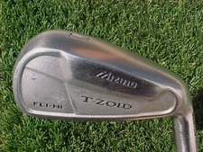 Mizuno T-ZOID Fli-Hi 21* Hybrid Golf Club Grain Flow Forged w Rifle R & New Grip