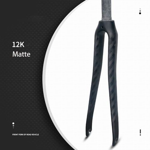 TOSEEK Carbon Fiber Road Bike Fork Bicycle UD/3K Rigid Forks 700C Steerer Tube - Picture 11 of 15
