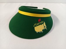Vtg Masters Golf Visor Sun Hat Texann By Texace Women’s Cap Made In USA Green