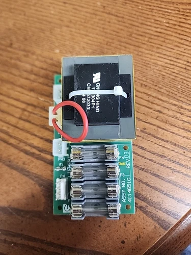 LIEBERT 4C14651G1 REV 03 FUSED TRANSFORMER CIRCUIT BOARD 