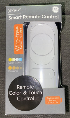 C By GE Wireless Dimmer + Color Touch Smart Remote Control White  