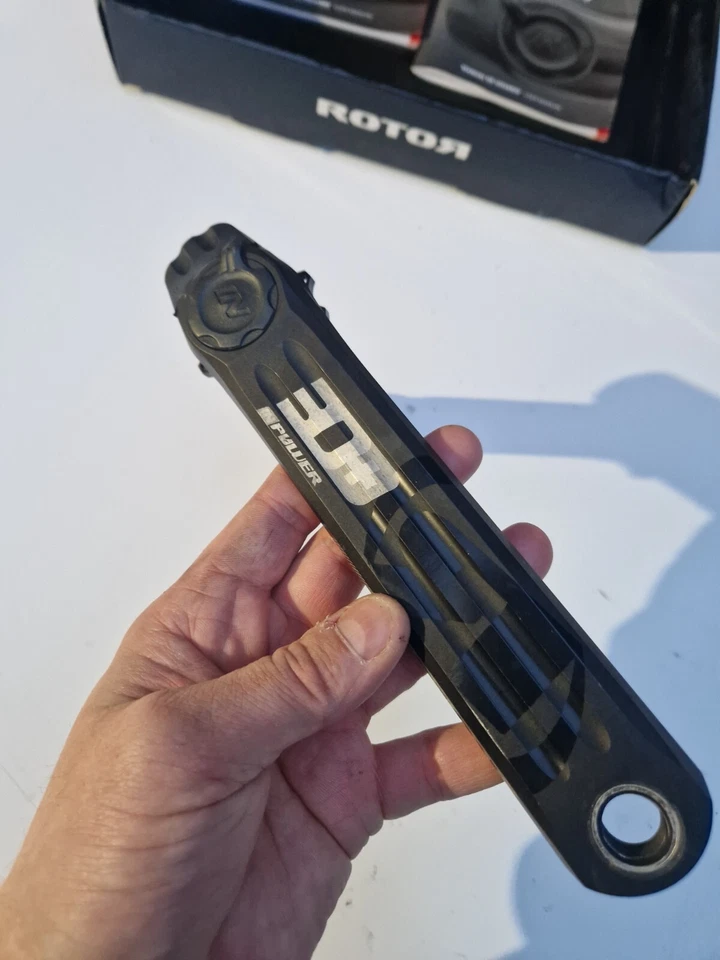 Rotor InPower Left Arm Power Meter, 175mm, 30mm Axle, Very Good Condition! - Image 4 of 4