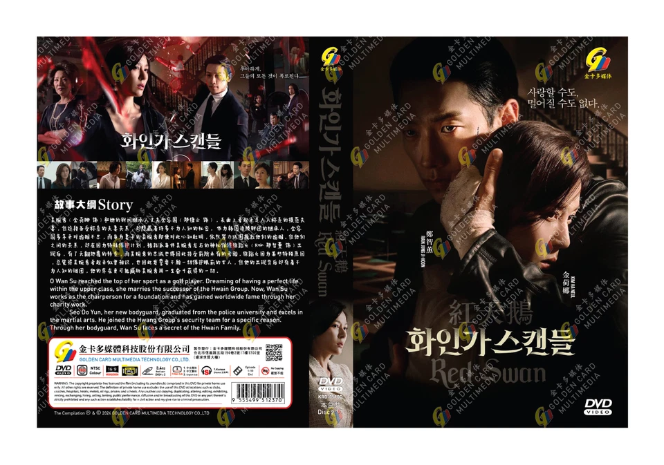 DVD Korean Drama Red Swan Episode 1-10 END English Subtitle All Region FREESHIP - Image 3 of 4