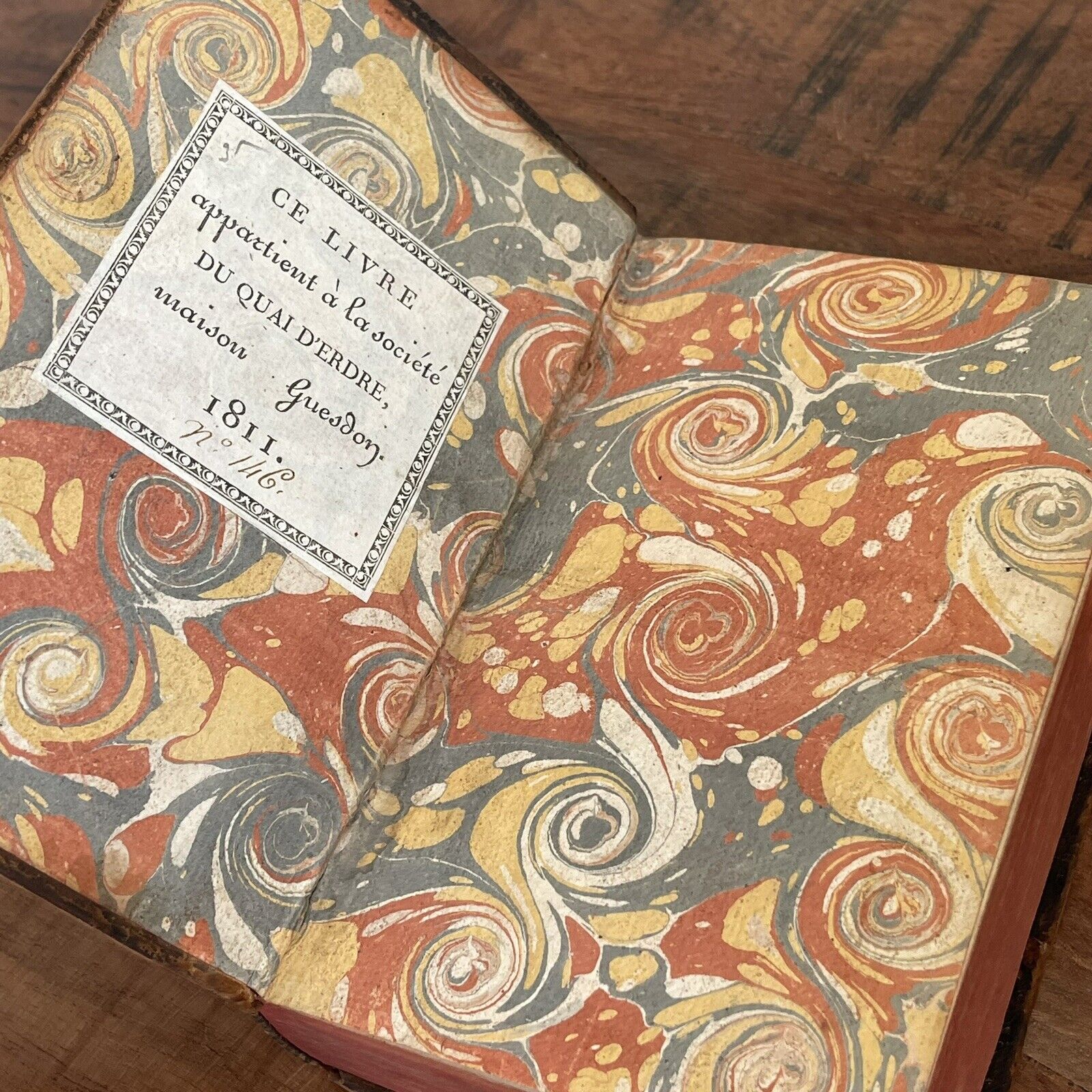 1772, Oeuvres Diverses Du Sr. Boileau Despreaux, altes Buch