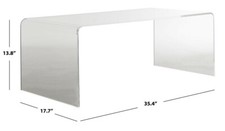 Safavieh Atka Acrylic Coffee Table, Reduced Price 2172702985 FOX6015A