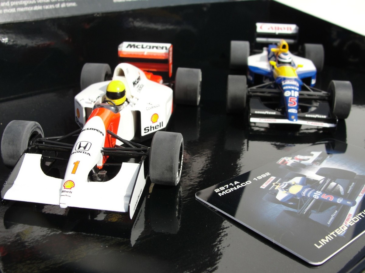 SCALEXTRIC MONACO 1992 GRAND PRIX 2 CAR SET C2971A 1:32 SLOT SCALEXTRIC MONACO 1992 GRAND PRIX 2 CAR SET C2971A 1:32 SLOT