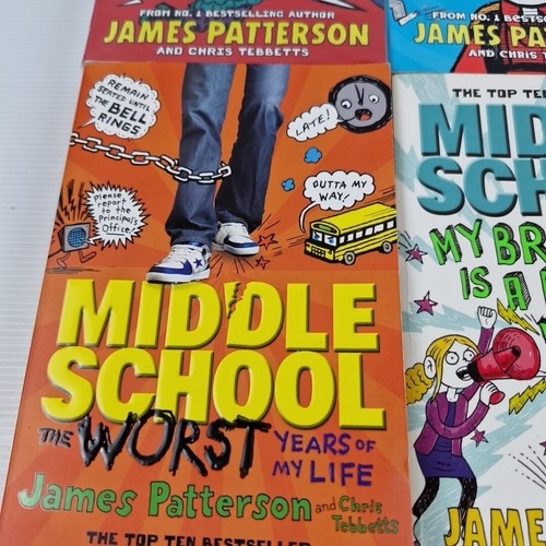 Middle School Books Bundle Of Four By James Patterson ( Paperback, 2012) - Picture 4 of 17
