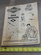 1973 Briggs & Stratton Repair Instruction IV Manual  Form MS-4750