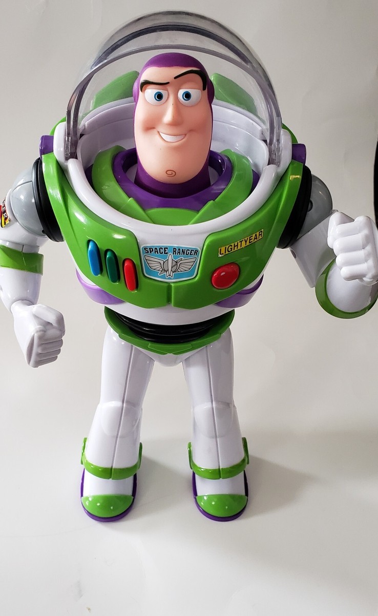 BuzzBuzz Buzz Lightyear Toy Story 12” Thinkway Toys - Working Sounds