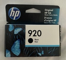 HP 920 Black Standard Capacity Cartridge Ink for HP Printers Exp. 6/22 New