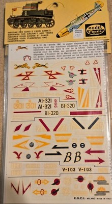 Vintage SEALED Model Power-E.S.C.I Zero KI.43/KI.61 - Made in Italy Unknown Year