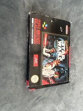 Nintendo SNES Super Star Wars Game PAL, Boxed with Manual