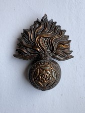 Original WW2 Royal Fusiliers Cap Badge.