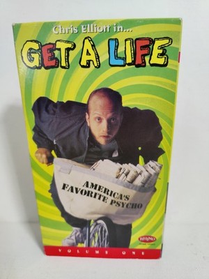 Get A Life VHS 1998 America's Favorite Psycho Volume One Chris Elliott