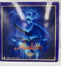 Aladdin 1992 Walt Disney / CAV Widescreen LD Laser Disc Laserdisc - 1662 CS