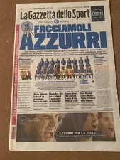 La Gazzetta dello Sport Vintage del 12 Giugno 2014 ,inizio Mondiale In Brasile