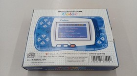Bandai WonderSwan Swan Crystal Blue Violet Console System Japan Collection used