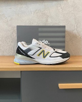 New Balance 990v5 Silver Black Yellow 11 US