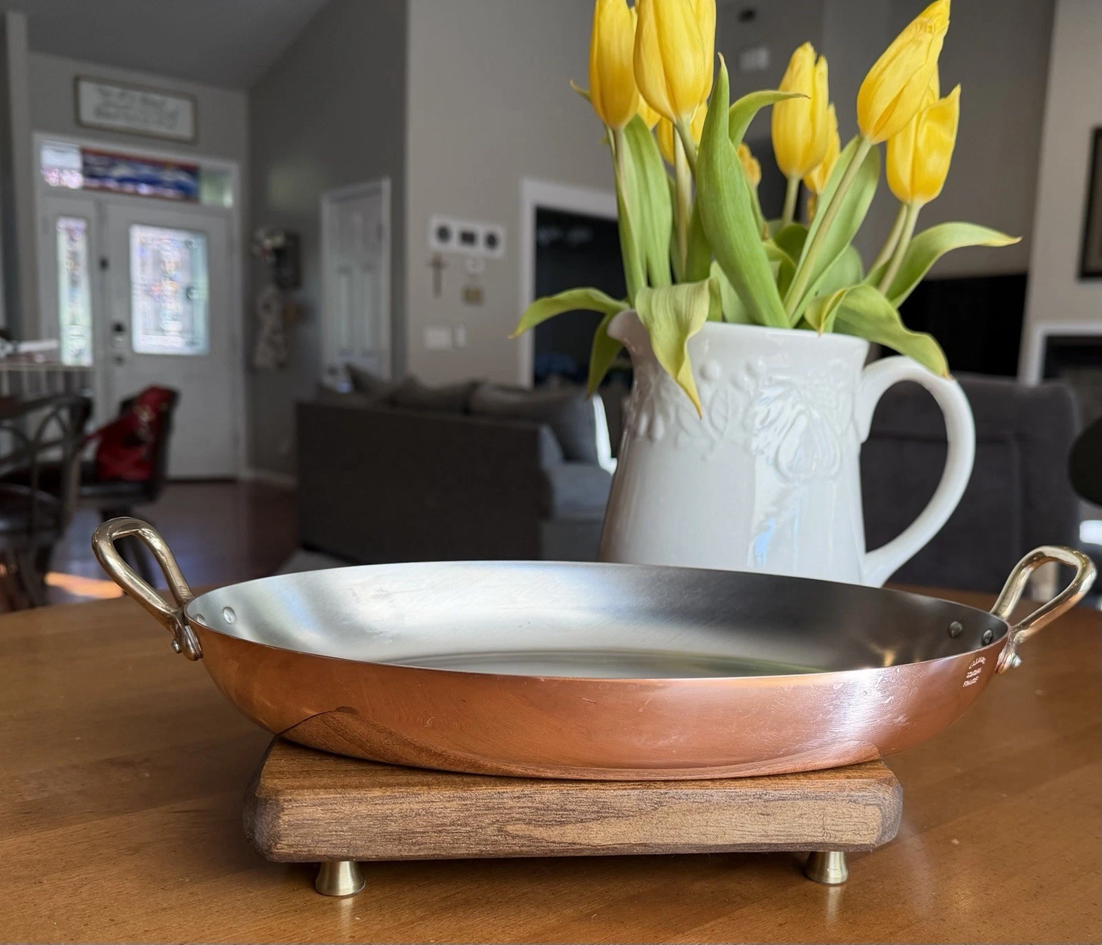Williams-Sonoma Copper Gratin Pan Tin Lined Oval 12 X 8 Made In France
Opens in a new window or tab
