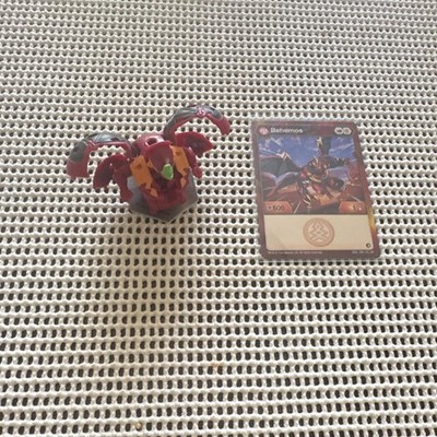 Bakugan Pyrus Behemos Very rare with Character Card included!