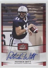 2012 Leaf Draft Auto Red Patrick Witt #PW1 Auto 0c2