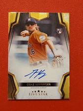 ⚾️2024 Topps Five Star Grae Kessinger O Card Rookie Auto Astros #FSA-GK. rookie card picture