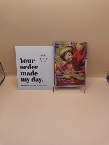Monkey.D.Luffy - ST10-006 - Super Rara - NM - Inglese - Gioco di Carte One Piece - Foto 2 di 9