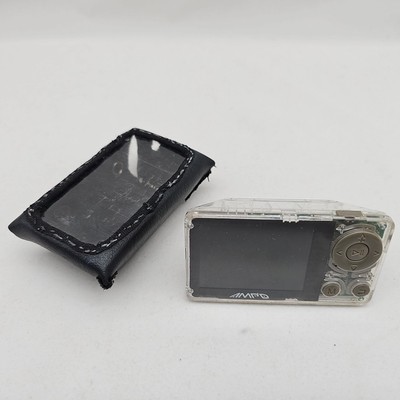 AMP D Clear Prison MP3 Media Player with Case Bundle - PARTS OR REPAIR ONLY
