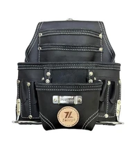 10 Pocket Rigger Heavy Duty Leather Tool Bag