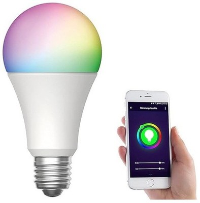 LED Licht Tuya Smart E27 Lampen Glühbirne Mehrfarbig 9W RGB CCT Bluetooth