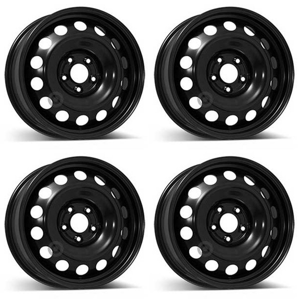 4 Alcar Stahlfelgen 6.5Jx16 Zoll ET47 5X108 FüR Opel Combo 4Er Satz-image