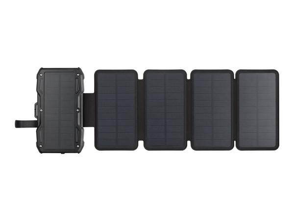 Sandberg Solar Powerbank Kabelloses Ladepad / Solar-Powerbank 5-Panel 10000 Mah-image