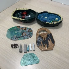 Godzilla vs Rodan New York Micro Battle Playset 1994 Trendmasters NEAR COMPLETE