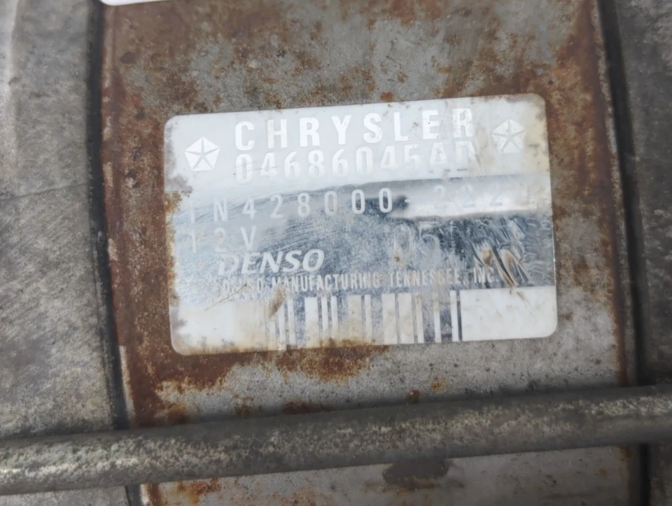 Chrysler Pacifica 2004-2006 motor de arranque de coche solenoide fabricante original HPKVC Foto 2 de 4