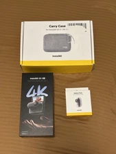 INSTA 360 GO 3s 128GB 4k camera: INCLUDES FREE CASE AND BATTERY PACK