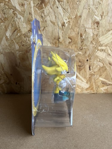 Jakks Pacific Super Silver - Sonic The Hedgehog 4" Action Figure - New & Sealed - Picture 3 of 4