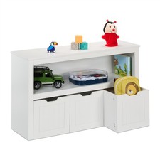 Kinderregal Spielzeugschrank Spielzeug Kommode Kinderzimmer Aufbewahrungsschrank