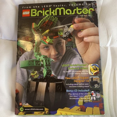 Lego Brickmaster Volume 2 Digital Designer 1.6 CD-Rom Set