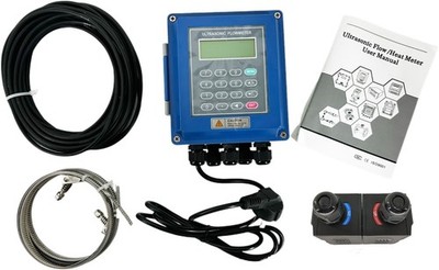 Fixed Ultrasonic Liquid Flowmeter with RS485 Interface IP67 TL-1-HT Sensor