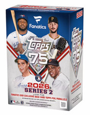 2026 TOPPS SERIES 2 Baseball FANATICS VALUE BLASTER BOX MLB Brand New Sealed QTY