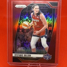 195/299✨2024 Panini Prizm WNBA STEFANIE DOLSON RED MYSTICS #34