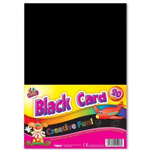 Artbox A4 Activity Card Black