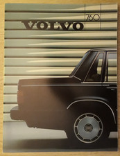 Volvo 760 Saloon Range Brochure 1986 - GLE  Turbo Diesel  Turbo