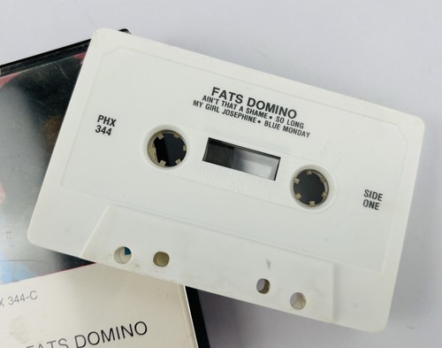 Fats Domino Self Titled CASSETTE Tape 1983 Phoenix 10 PHX 344 Blues - Bild 2 von 6